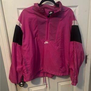 Nike Fuchsia and Black Jacket